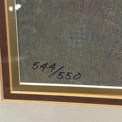 1978 Irene Spencer Mother & Child Framed Art Signed Numbered