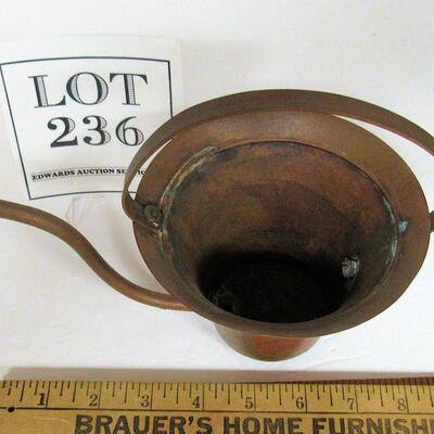 Neat Hanging Copper Watering Can