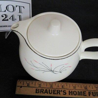 Vintage Fine China Teapot, Unmarked
