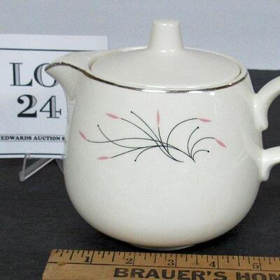 Vintage Fine China Teapot, Unmarked