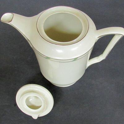 Vintage Fine China Tall Tea Pot, Unmarked
