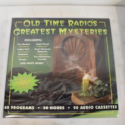 Old Time Radio Cassettes: Shows, Mysteries Comedy, Detective