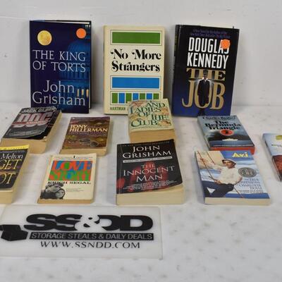 Assorted Fiction Books: The King of Torts, Love Story