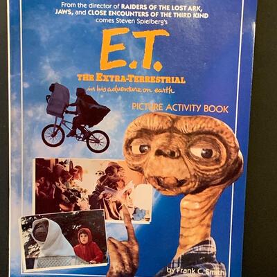 Lot 96: Vintage ET Collectibles, TV/Bed/Play Tray, Costumer & More