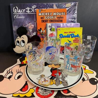 Lot 89: Mickey Mouse Radio, Disney Read Along Books, Mickey Mouse  Comic Book. & More