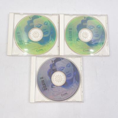 COREL DRAW 8 CD LOT