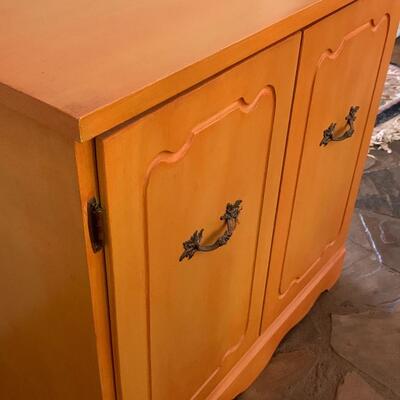 Vintage Record Cabinet
