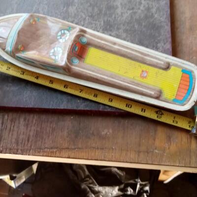 LOT 152          METAL TOY BOAT