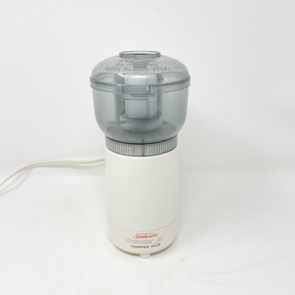 SUNBEAM OSKAR JR. CHOPPER PLUS FOOD PROCESSOR
