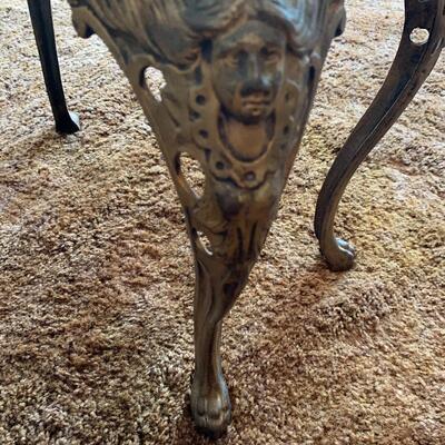 Antique Wrought Iron Vanity Stool