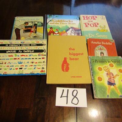 LOT 48  VINTAGE CHILDREN'S BOOKS