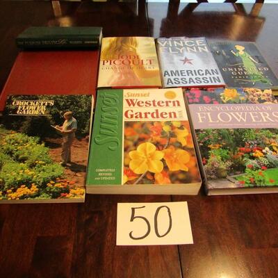 LOT 50  VARIETY OF ADULT BOOKS