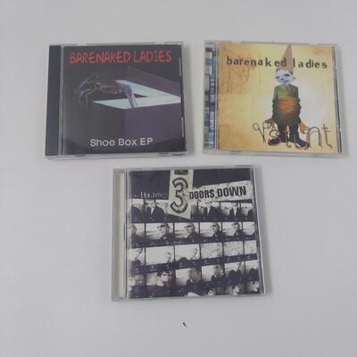 BARE NAKED LADIES & 3 DOORS DOWN CD BUNDLE
