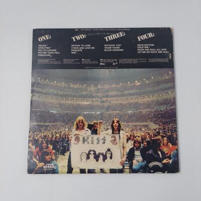 KISS CASABLANCA DOUBLE LP RECORD SET WITH LOTS OF EXTRAS