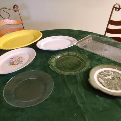 Serving Platters, Plates and Tray