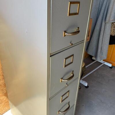 Quality 4-Drawer File Cabinet with alphabet tabs