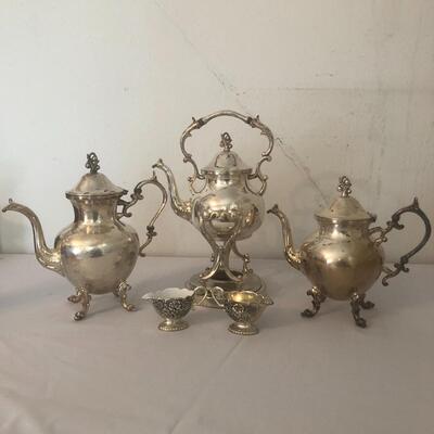 Birmingham Silver Co. Teapots & More (LR-RG)