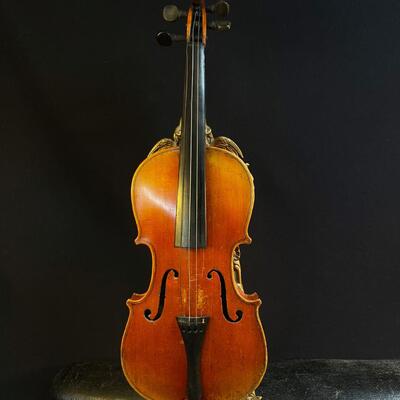 Vuillaume Stamped Antique Student Violin Paris