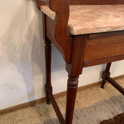 Antique Victorian Marble Top Wash Stand