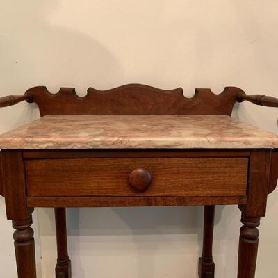 Antique Victorian Marble Top Wash Stand