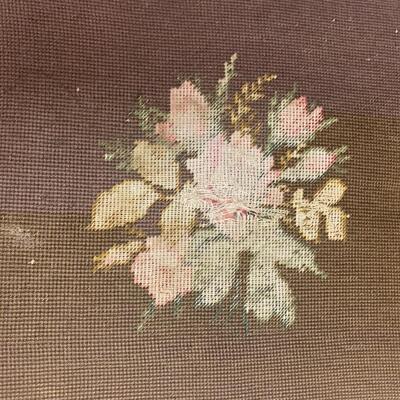 Needlepoint Foot Stool