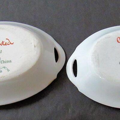 Lot of Vintage Butter Pats, Nut Dishes, and a Sand Dollar, 1 Rosenthal Germany, 2 Austria, 1 Germany