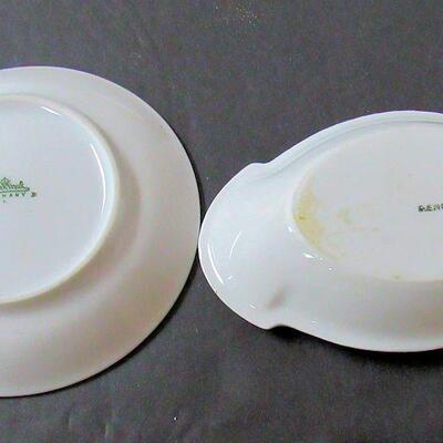 Lot of Vintage Butter Pats, Nut Dishes, and a Sand Dollar, 1 Rosenthal Germany, 2 Austria, 1 Germany