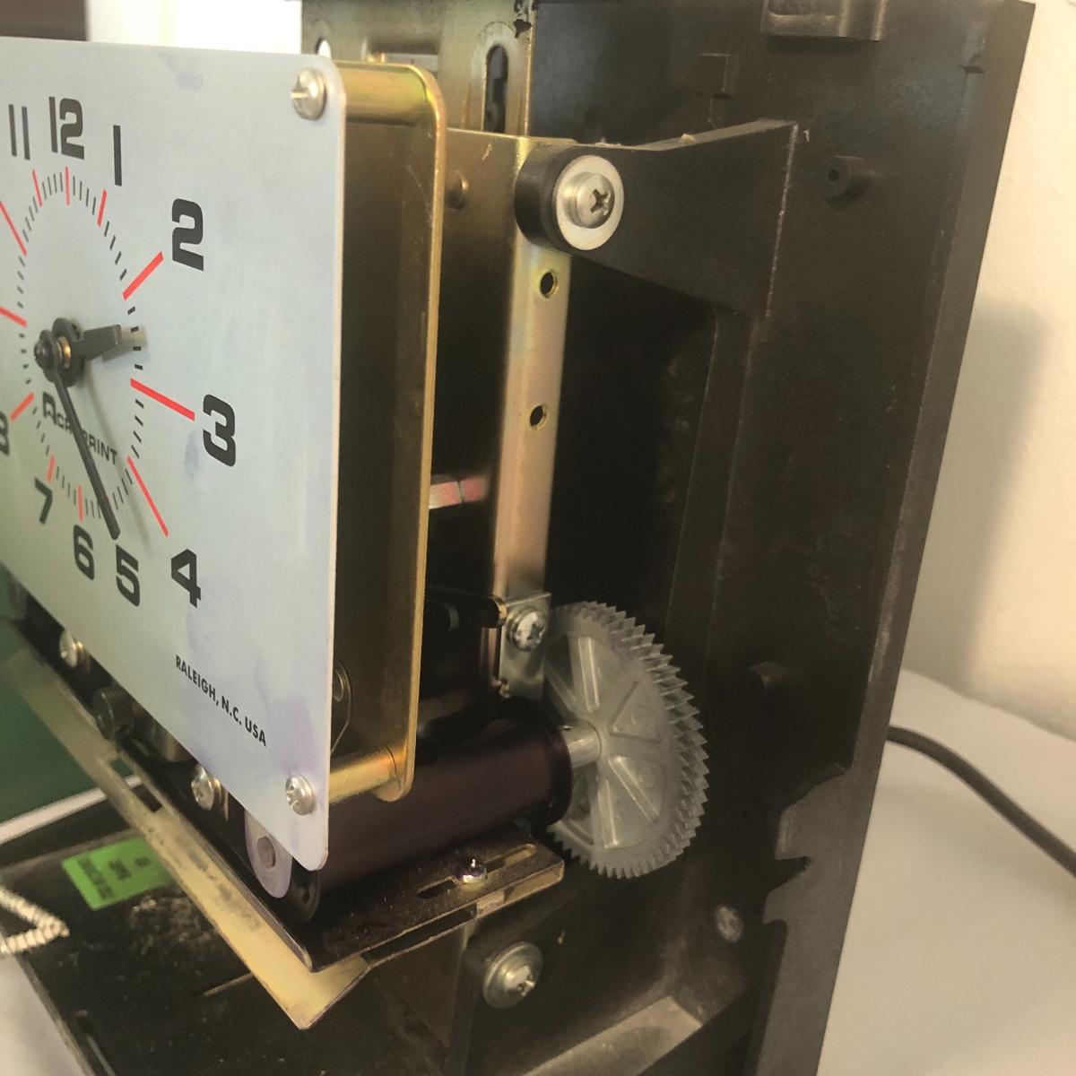 Acroprint Time Clock W/Ink & Two Time Card Slots (LRRG)