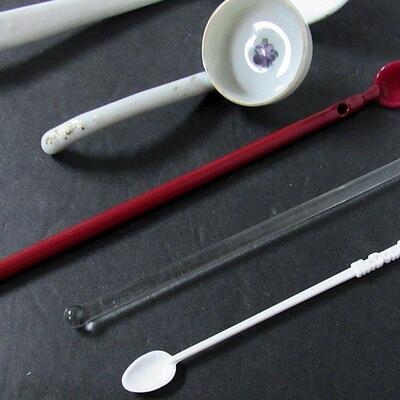 Lot of Vintage Serving Spoons, Stirrers