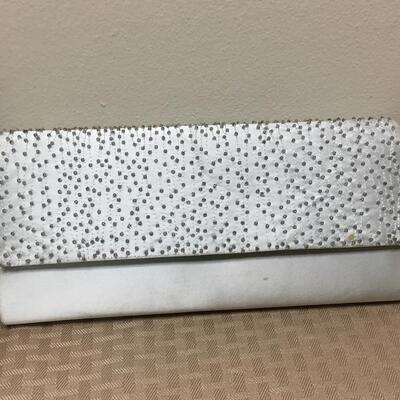 Beaded Small Purse Clutch Pair Gold Silver