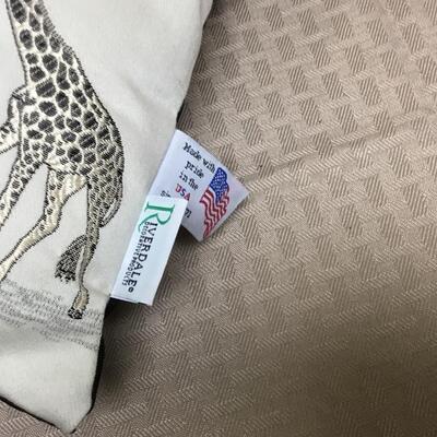 Giraffe Pattern Small Throw Pillows