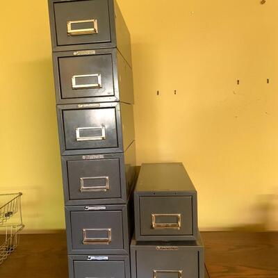 (8) Steelmaster Desk Top storage drawers