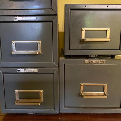 (8) Steelmaster Desk Top storage drawers