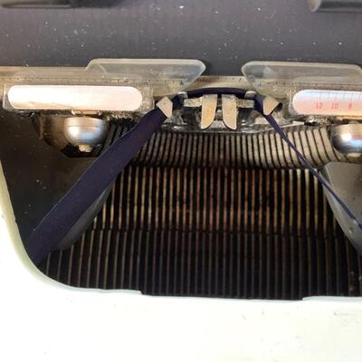 Vintage Royal Electress Electric Typewriter with metal table-excellent condition!