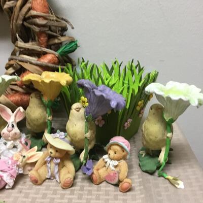 Easter Springtime Home Decor Figurines