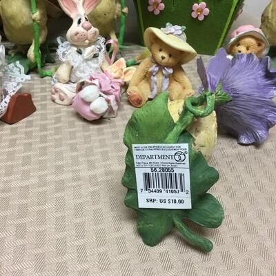 Easter Springtime Home Decor Figurines