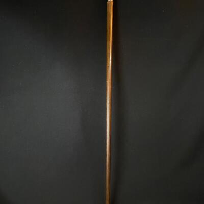 Sterling Head Antique Presentation Walking Stick / Cane