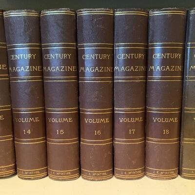 Antique Century Magazine Collection 16 Volumes