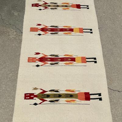 Yei Native American Rug Wall Hanging