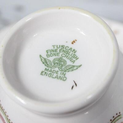 Vintage China Teacup Floral Patterns Lot