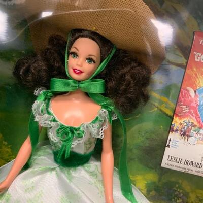 4x dolls Gone with the wind barbie