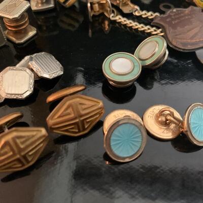 Men's Vintage Jewelry & Trinkets Lot