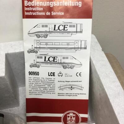 LGB G scale high speed LCE-3 piece set