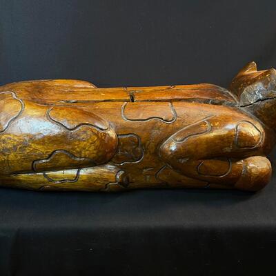 Wooden Leopard Slit Gong Drum