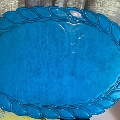Vintage lot of vinyl placemats from the '60 & 70's