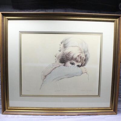 Framed and Signed Irene Spencer Art Print