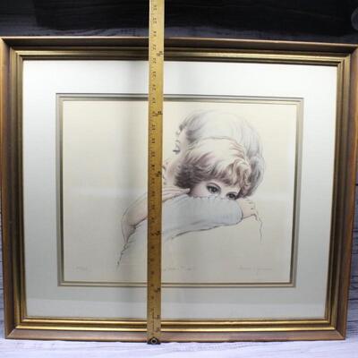 Framed and Signed Irene Spencer Art Print