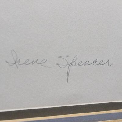 Framed and Signed Irene Spencer Art Print