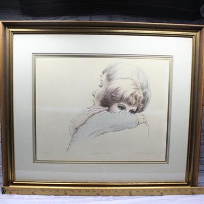 Framed and Signed Irene Spencer Art Print