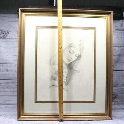 Framed and Signed Irene Spencer Art Print